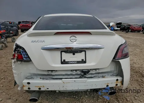 2012 Nissan Maxima S z USA, uszkodzony, nr VIN 1N4AA5AP4CC868053